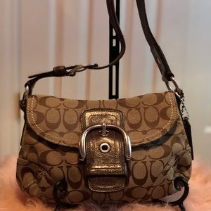 Brown Coach Handbag
